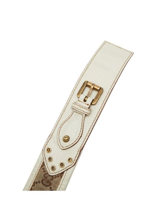 Gucci GG Canvas leto 32 Beige bo Belt main image 4